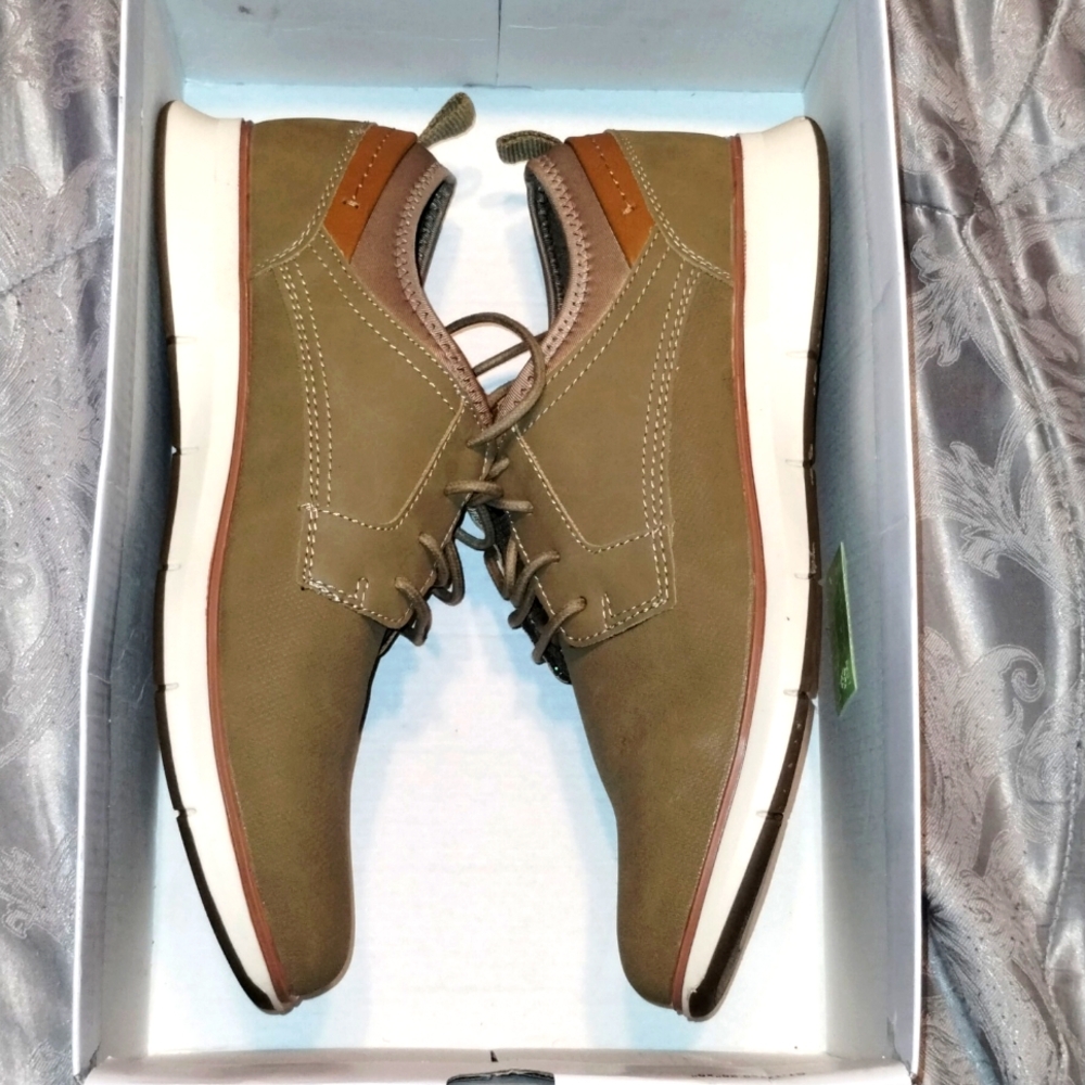 Sonoma Men's Sz 8.5 Goods For Life Ronan2 Ortholite Eco Shoes - Taupe- LIKE NEW!